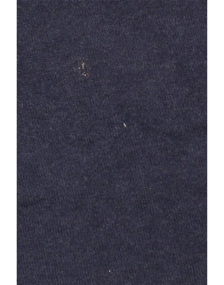 Marks & Spencer Herren Blue Harbour Pullover mit Rundhalsausschnitt, Größe L, Marineblau