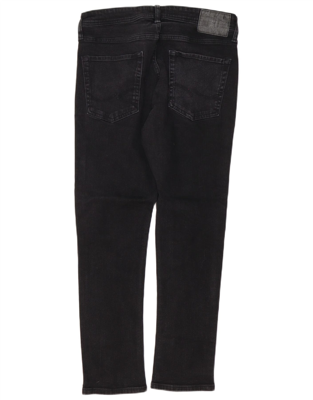 Jack & Jones Herren GLENN Slim Jeans W34 L30 Schwarze Baumwolle