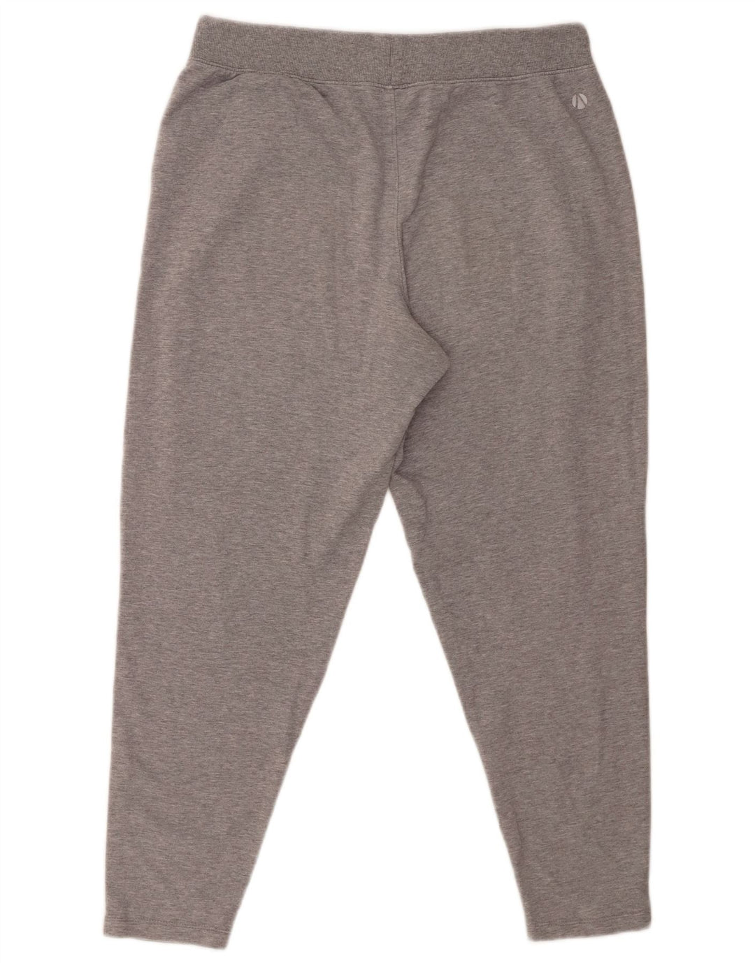 Marks & Spencer Crop-Trainingshose für Damen, UK 12, mittelgraue Baumwolle