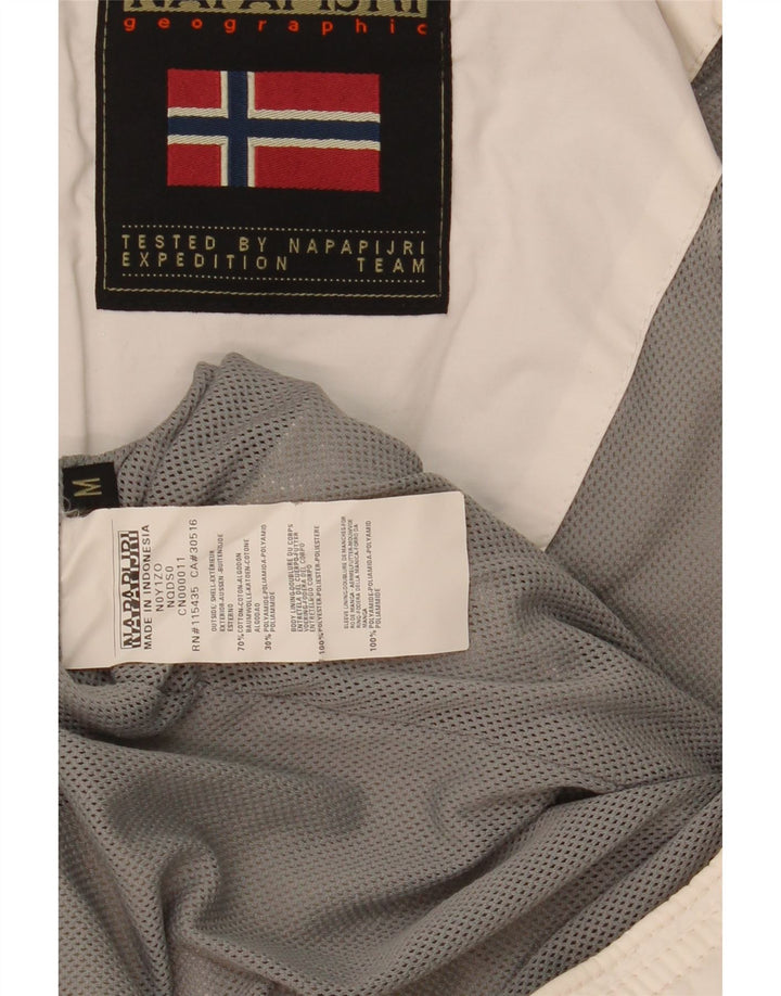 NAPAPIJRI Herren Bomberjacke UK 38 Mittelweiße Baumwolle