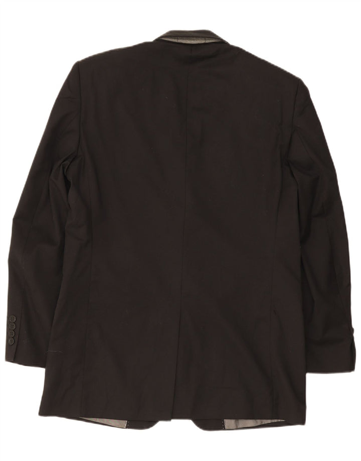 Pierre Cardin Herren-Blazer mit 3 Knöpfen, reguläre Passform, UK 38, mittelschwarz