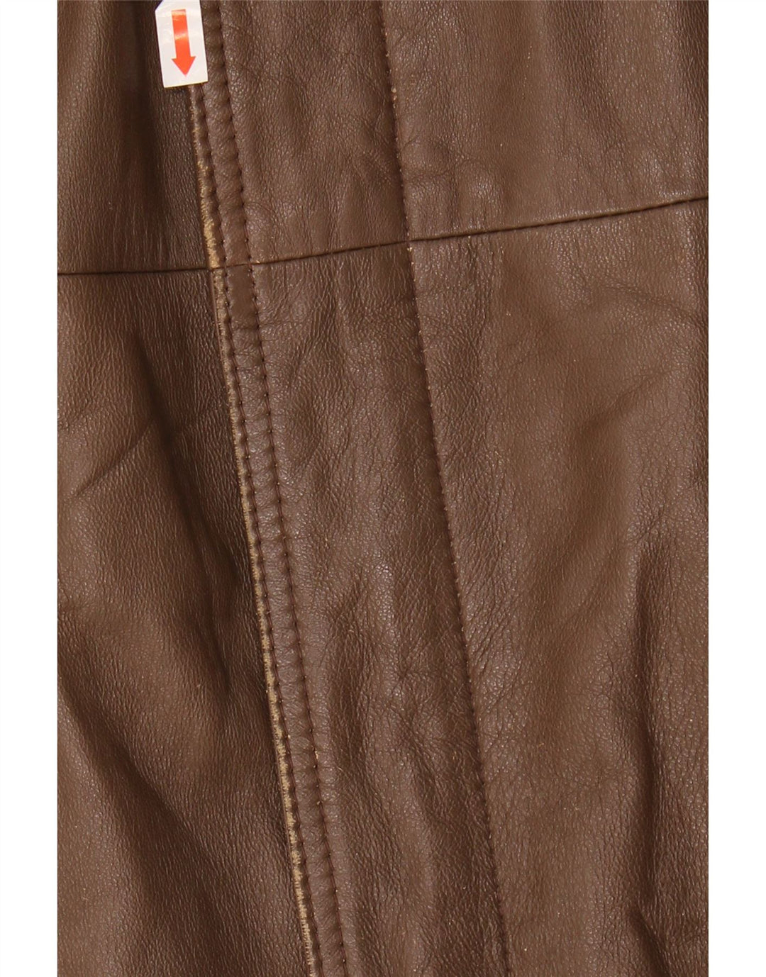 Vintage Herren Lederjacke IT 52 XL Braunes Leder