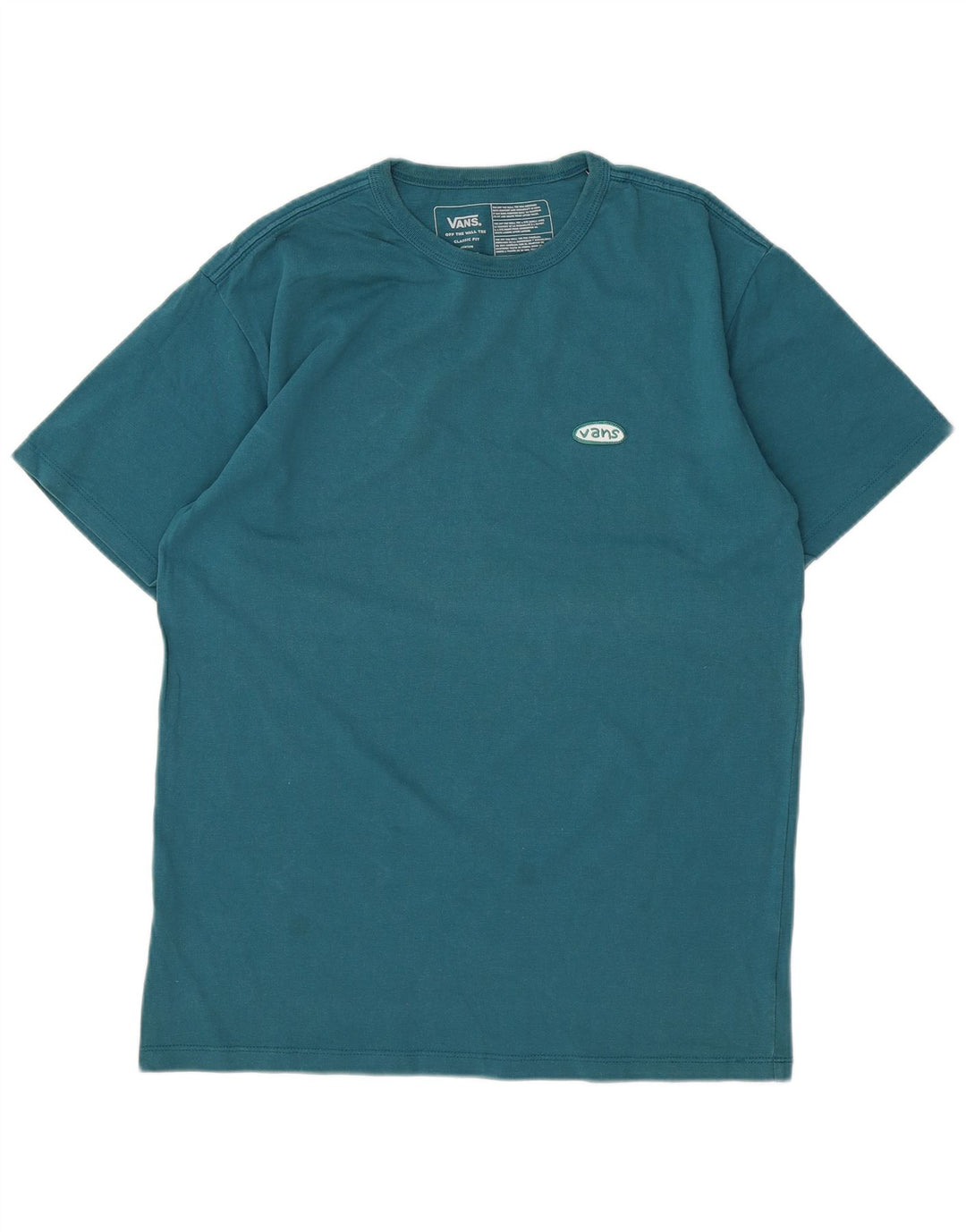 Vans Herren T-Shirt mit klassischer Passform Mittelblau