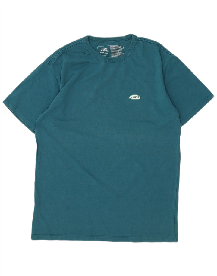 Vans Herren T-Shirt mit klassischer Passform Mittelblau