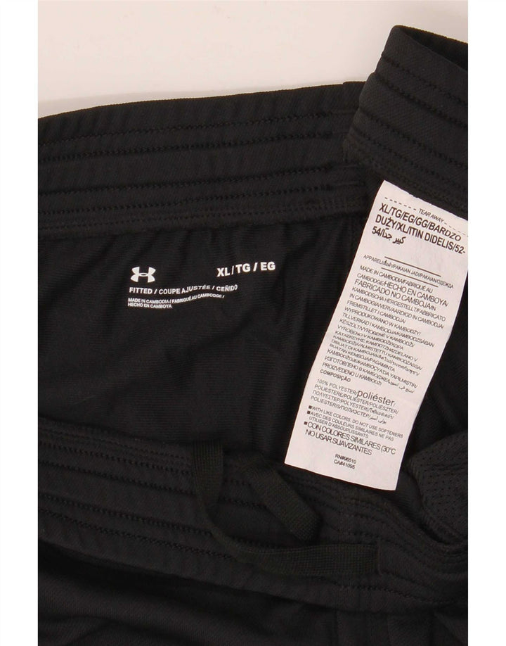 Under Armour Herren-Trainingshose, tailliert, XL, Schwarz, Polyester