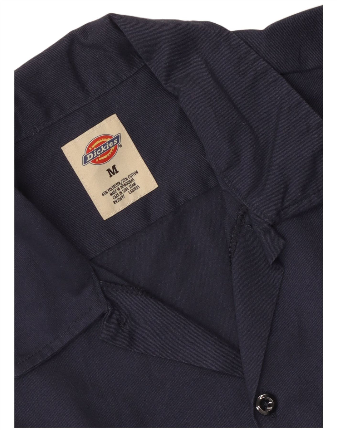 Dickies Herren-Hemd, mittelgroß, marineblau, Polyester