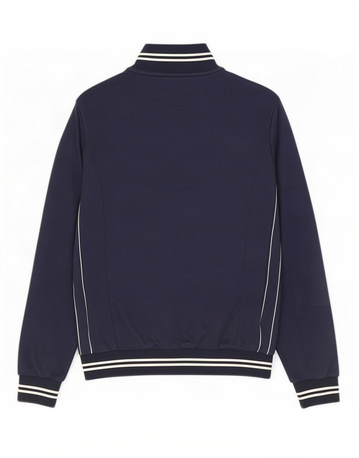Fila Herren-Trainingsanzug-Oberteil, Jacke, Größe S, marineblau, Baumwolle