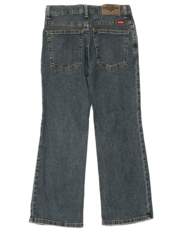 Wrangler Jungen-Bootcut-Jeans mit klassischer Passform, 9–10 Jahre, W26 L24, blaue Baumwolle