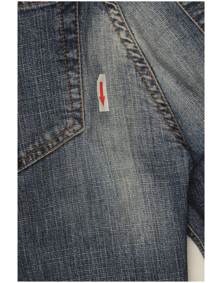 Iceberg Damen Schlagjeans W30 L30 Blau