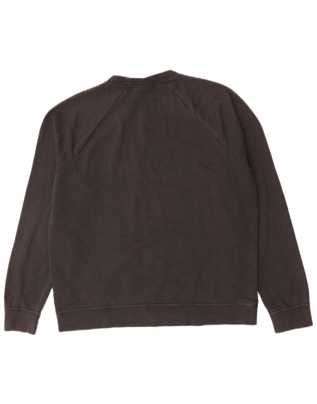 Nike Herren-Sweatshirt-Pullover, groß, schwarze Baumwolle