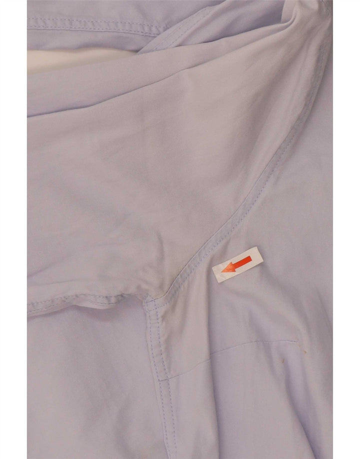 Tommy Hilfiger Damenhemd US 8 mittelblaue Baumwolle