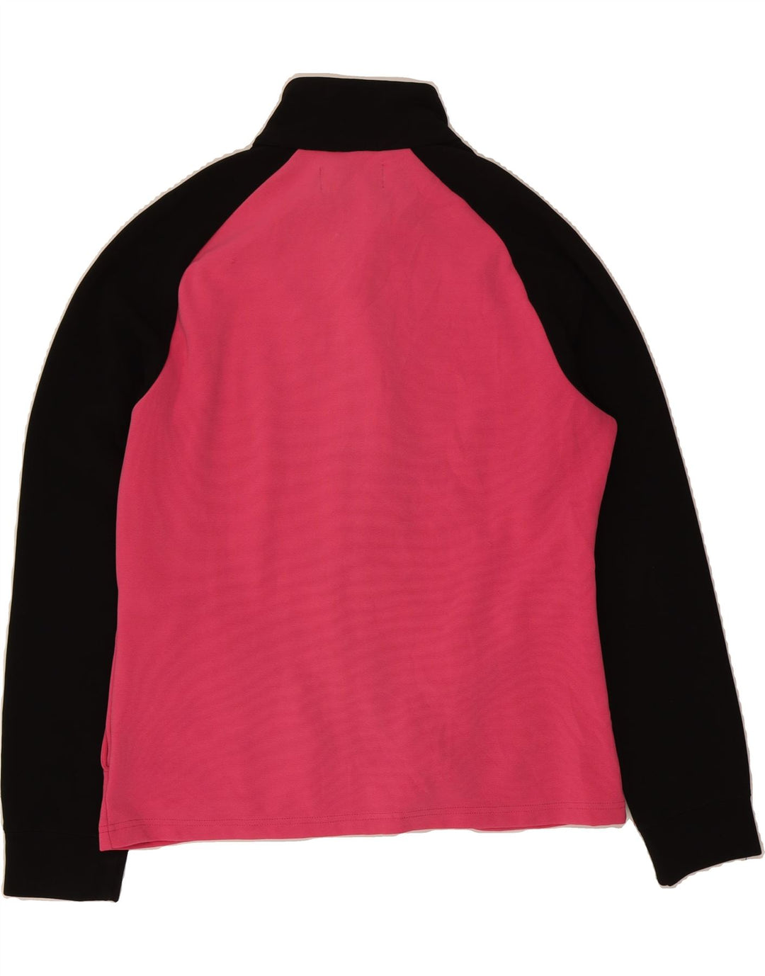 KAPPA Womens Tracksuit Top Jacket UK 20 2XL Pink Colourblock Polyester Vintage Kappa and Second-Hand Kappa from Messina Hembry 