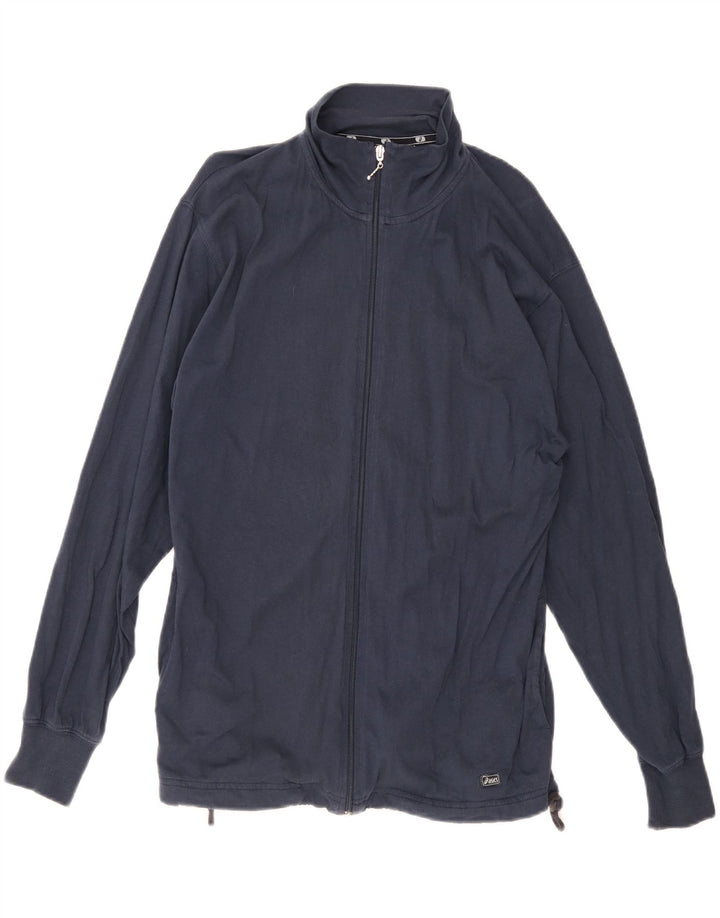 Asics Herren-Trainingsanzugoberteil, Jacke, Größe S, Marineblau
