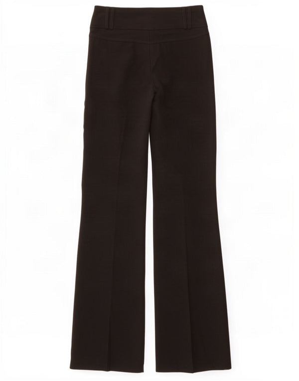 Topshop Damen Bootcut Freizeithose UK 8 Small W28 L35 Schwarz Polyester