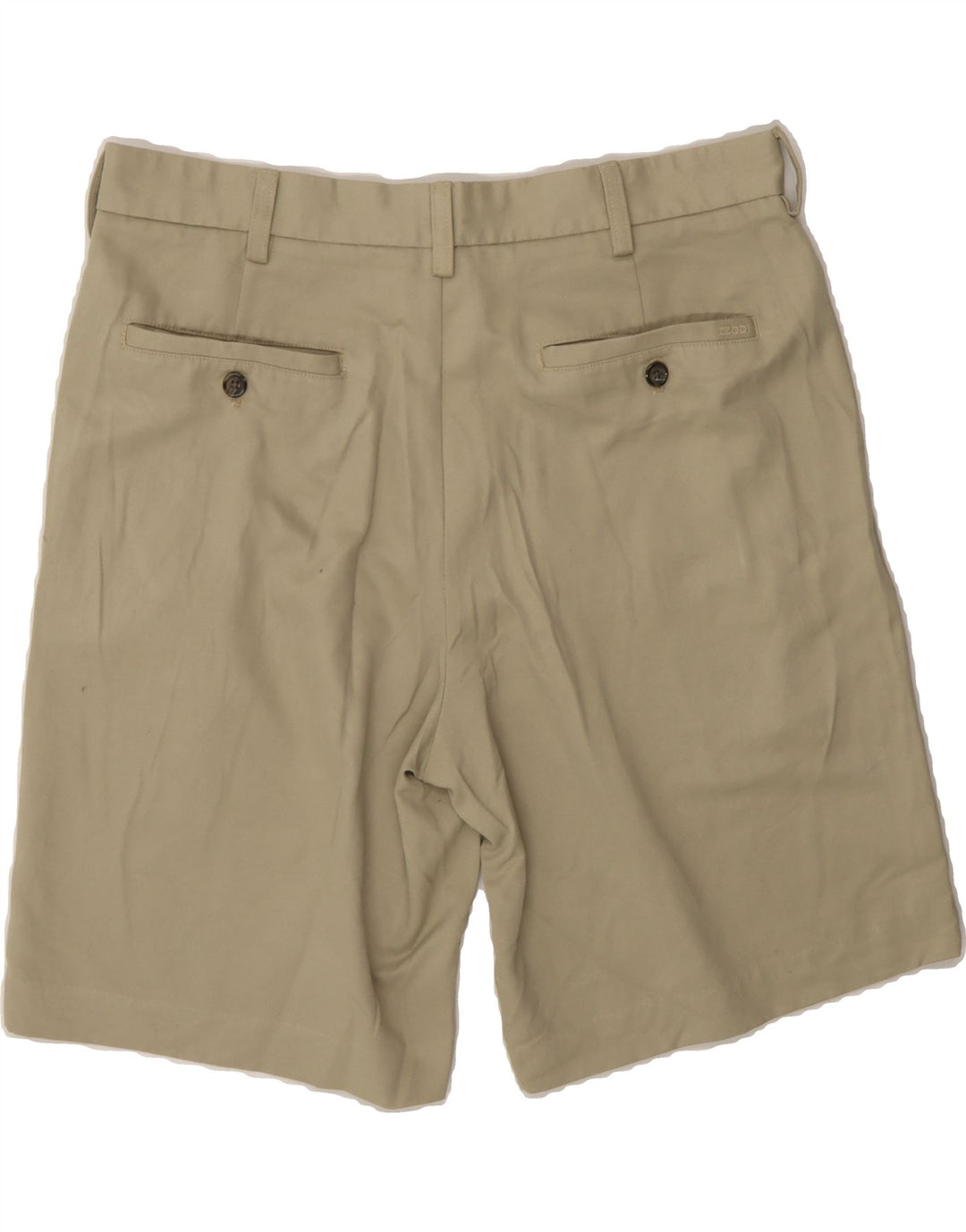 IZOD Mens Chino Shorts W34 Large  Beige Polyester Vintage Izod and Second-Hand Izod from Messina Hembry 