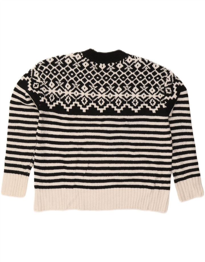 Marks & Spencer Damen-Pullover mit Rundhalsausschnitt, Gr. 14, mittelschwarz