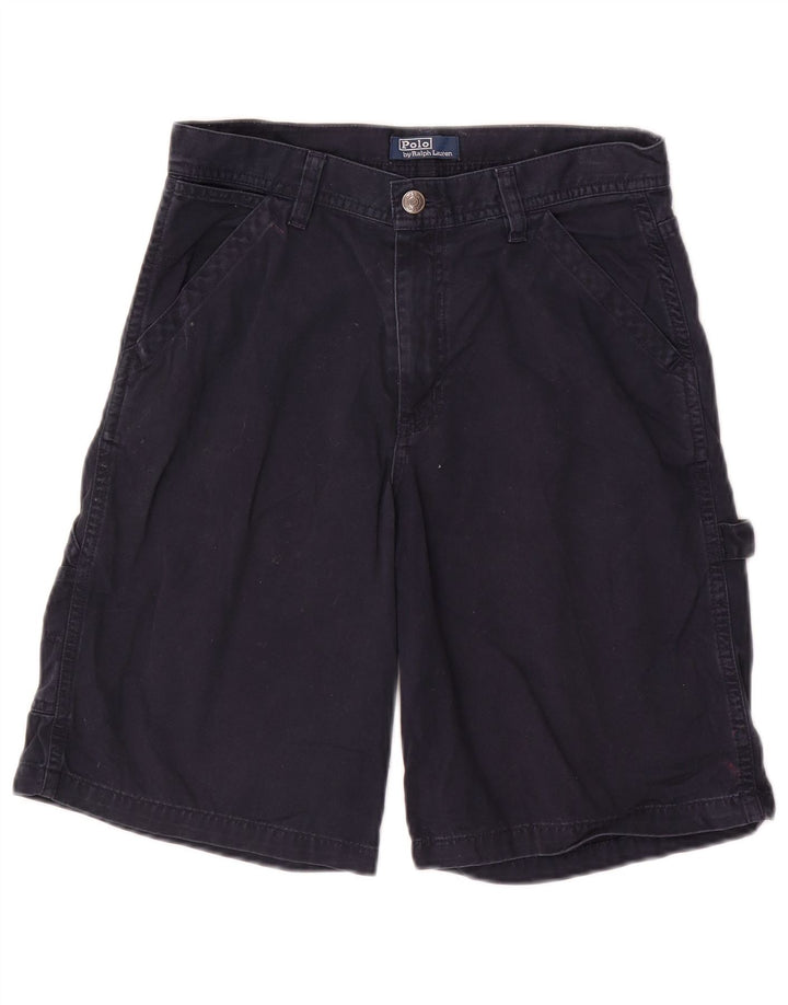 POLO RALPH LAUREN Cargo-Shorts für Jungen, 11–12 Jahre, W28, marineblaue Baumwolle