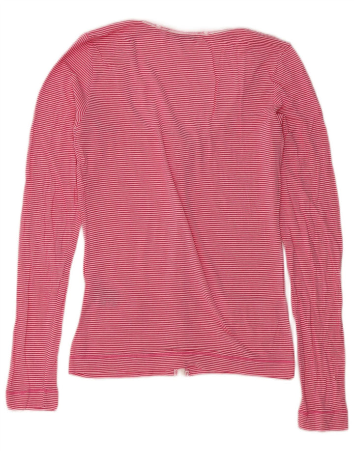 Liu Jo Damen-Blusenoberteil, Gr. 8, klein, rosa, gestreift, Modal