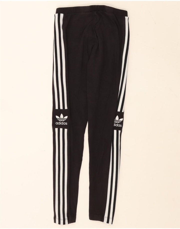 Adidas Damen Graphic Leggings UK 12 Mittelgraue Baumwolle