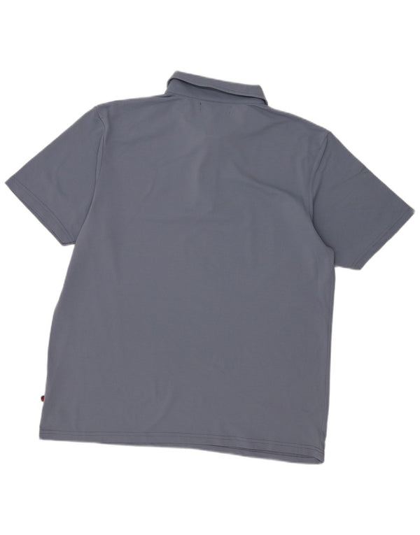 Marlboro Classics Herren Poloshirt 2XL Blau Polyamid