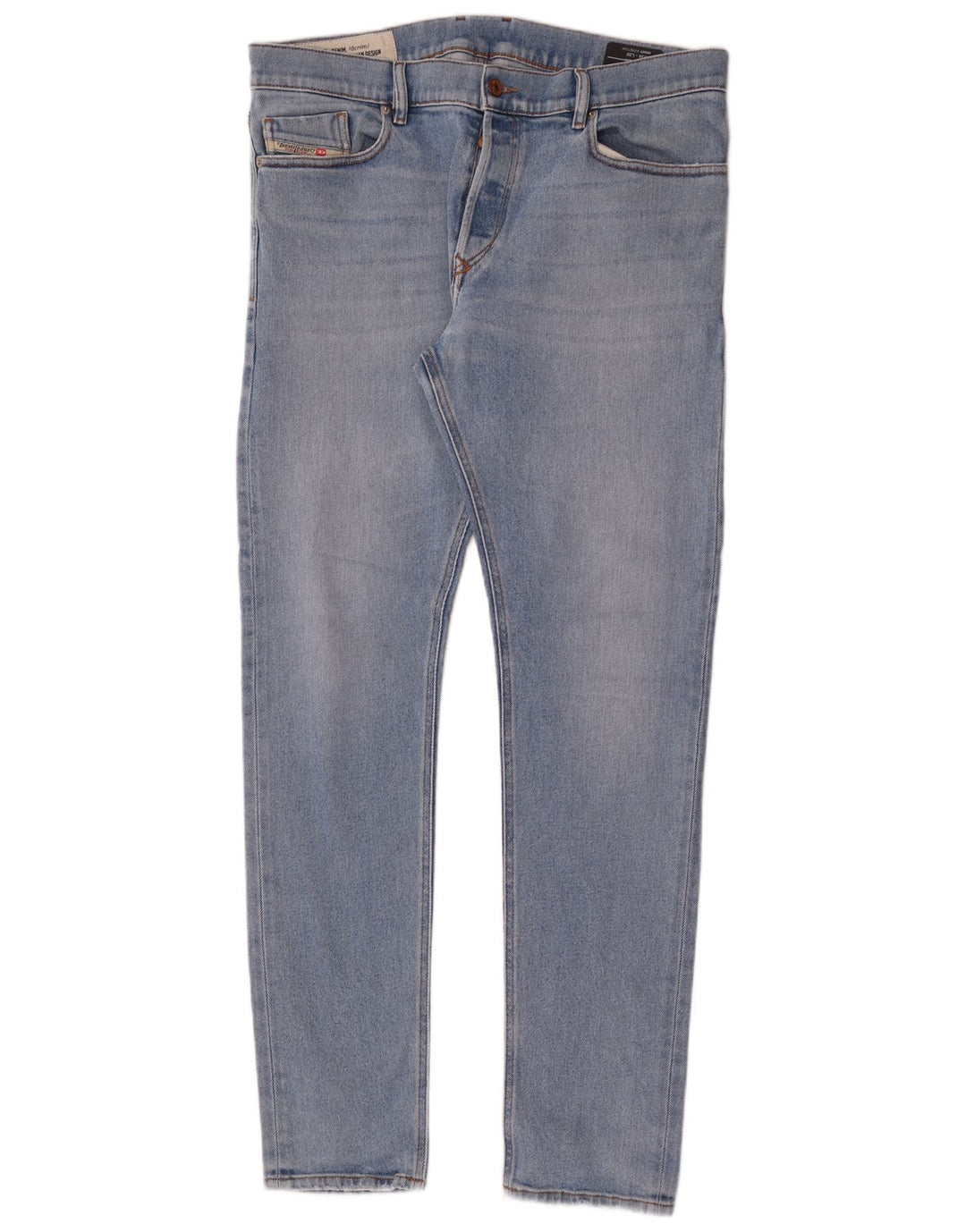 Diesel Herren Slim Jeans W34 L34 Blaue Baumwolle