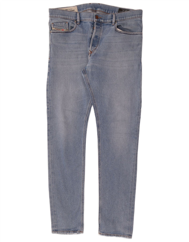 Diesel Herren Slim Jeans W34 L34 Blaue Baumwolle