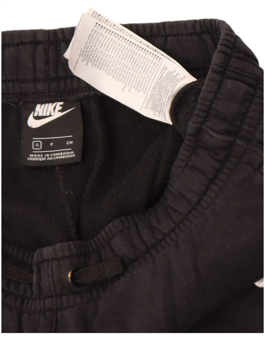 Nike Herren-Trainingshose, Jogginghose, Größe S, Schwarz, Baumwolle