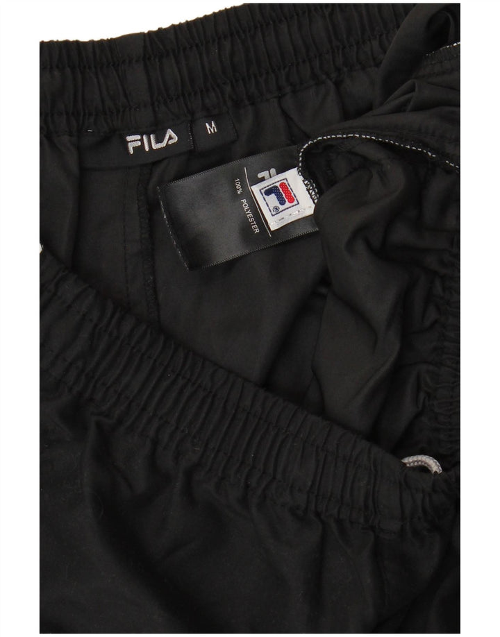 FILA Herren Capri-Trainingshose Mittelschwarzes Polyester