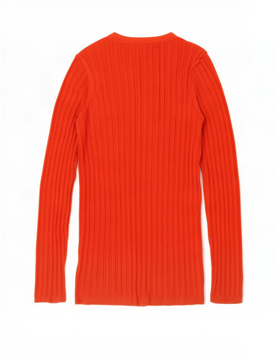 Hobbs Damen Übergroßes Top Langarm UK 10 Small Orange Viskose