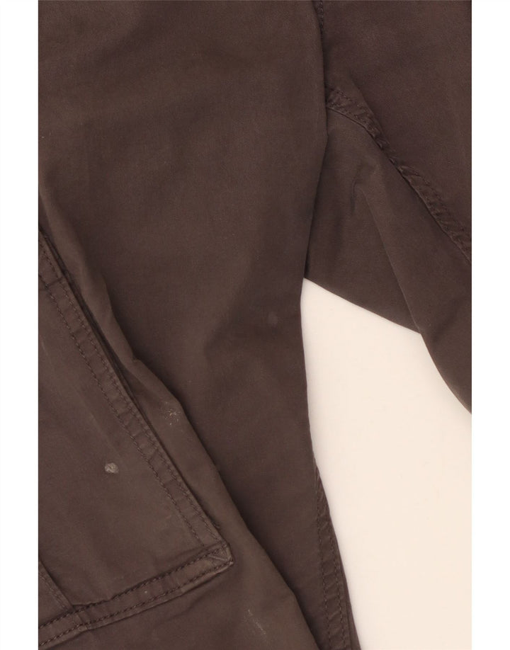 Napapijri Herren Slim Cargohose W33 L32 Graue Baumwolle