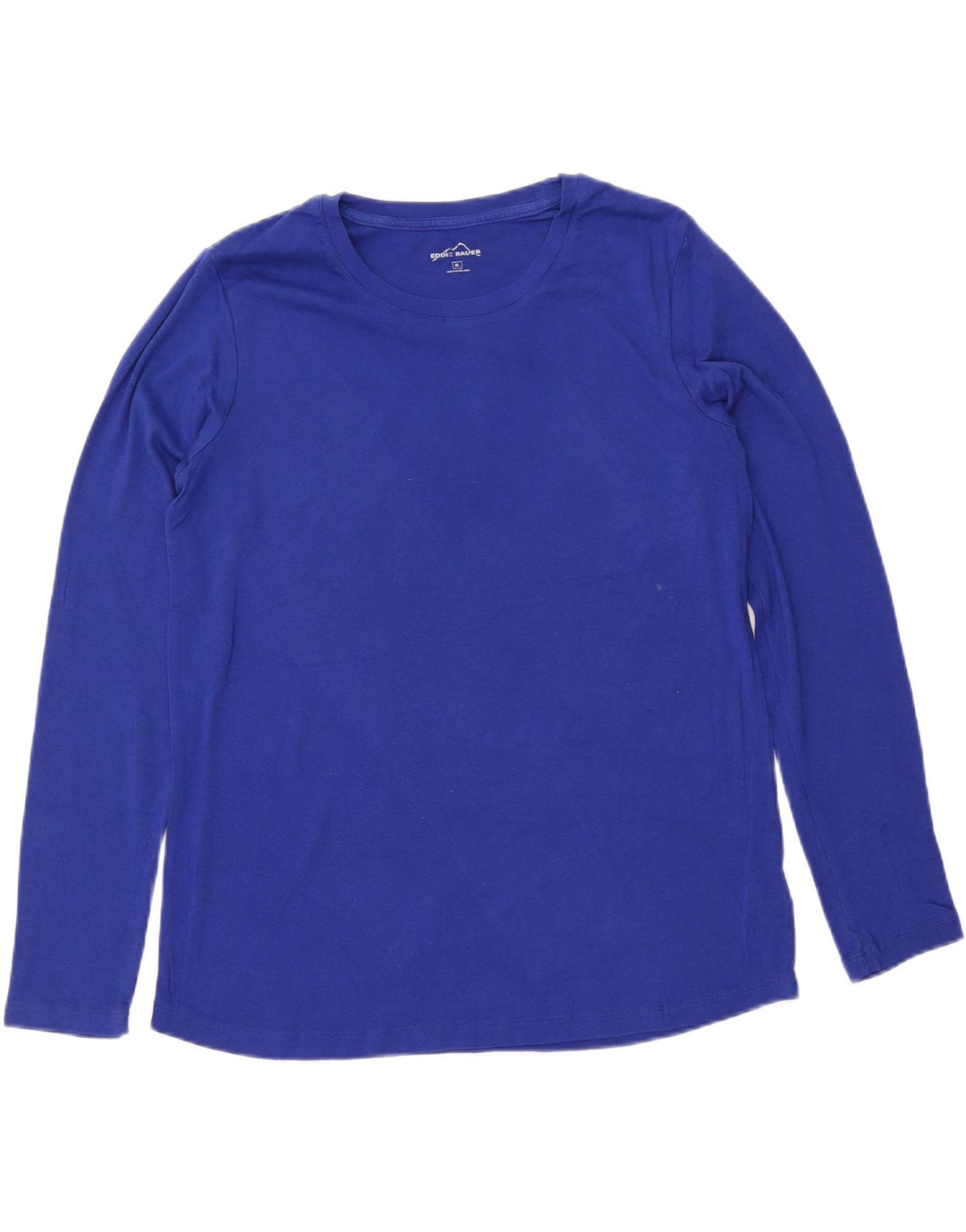 EDDIE BAUER Herren Top Langarm XL Blau Baumwolle
