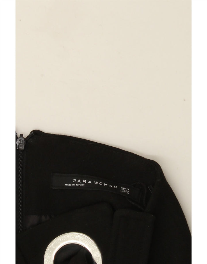 Zara Damen Minirock Medium W28 Schwarz