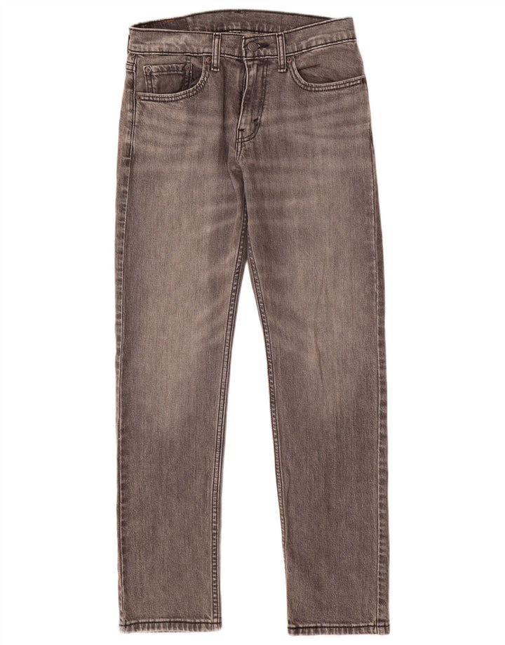 Levi's Herren 502 Tapered Jeans W29 L32 Graue Baumwolle