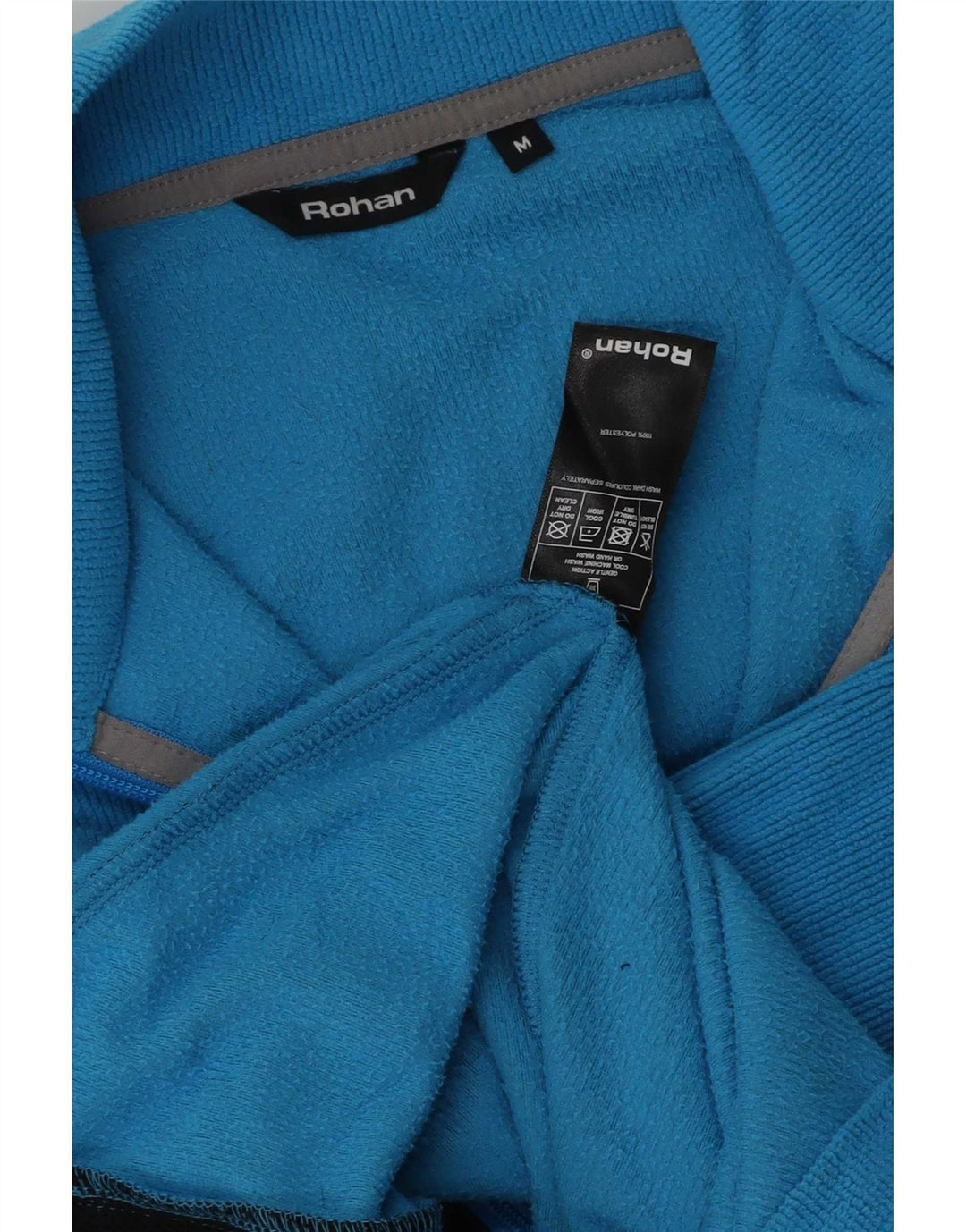 Rohan Herren Fleecejacke UK 38 Mittelblaues Polyester