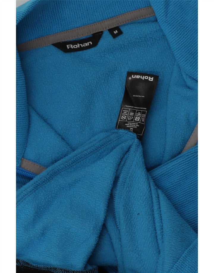 Rohan Herren Fleecejacke UK 38 Mittelblaues Polyester