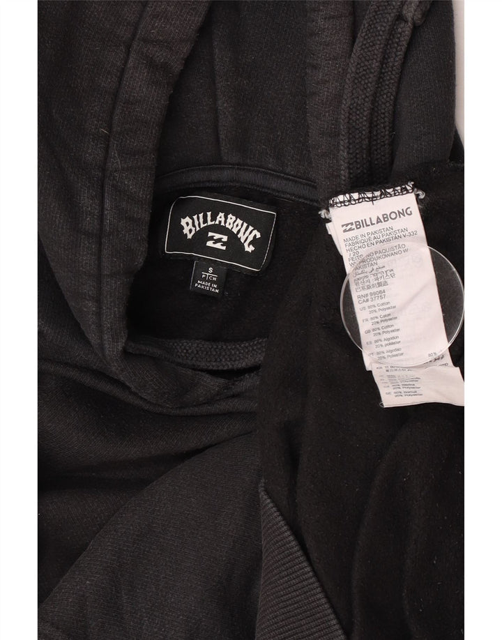 Billabong Herren-Kapuzenpullover mit Grafik, Größe S, schwarze Baumwolle