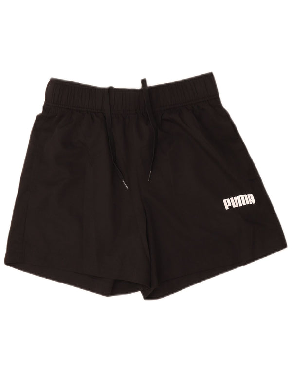 Puma Herren Graphic Sport Shorts Small Schwarz Polyester