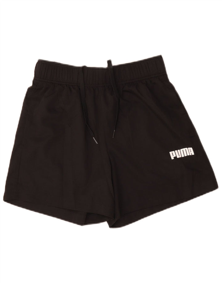 Puma Herren Graphic Sport Shorts Small Schwarz Polyester