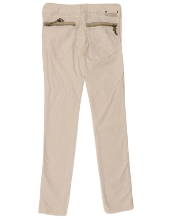 Diesel Mädchen Super Skinny Jeans 13–14 Jahre W28 L32 Weiße Baumwolle