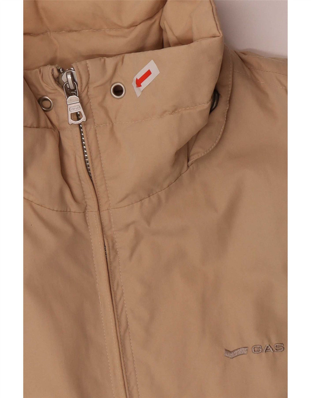 Gas Womens Regular Fit Windjacke UK 16 Large Beige Baumwolle