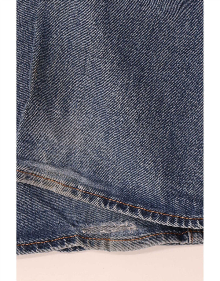 Levi's Herren 514 Straight Jeans W36 L30 Blaue Baumwolle