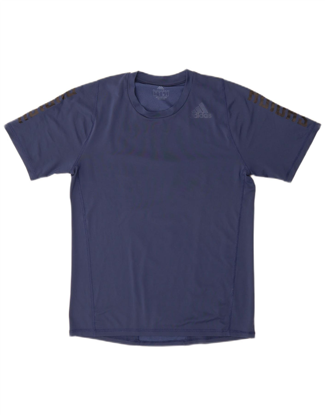 ADIDAS Herren Aeroready Graphic T-Shirt Top Small Marineblau