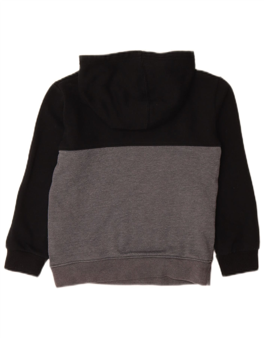 UNDER ARMOUR Kapuzenpullover mit Grafik für Jungen, 6–7 Jahre, schwarze Farbblock-Baumwolle