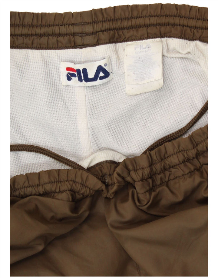 Fila Herren-Trainingshose, mittelkhakifarbenes Polyamid