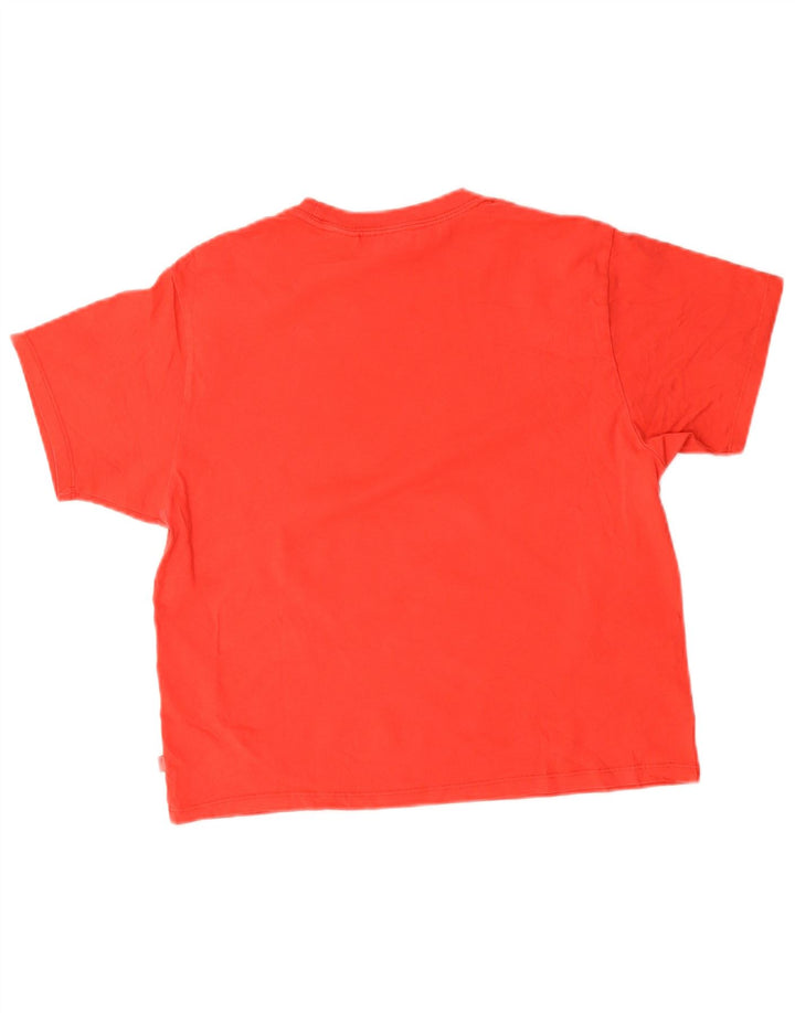 Levi's Damen-T-Shirt in Übergröße mit Grafik, UK 6, XS, Rot