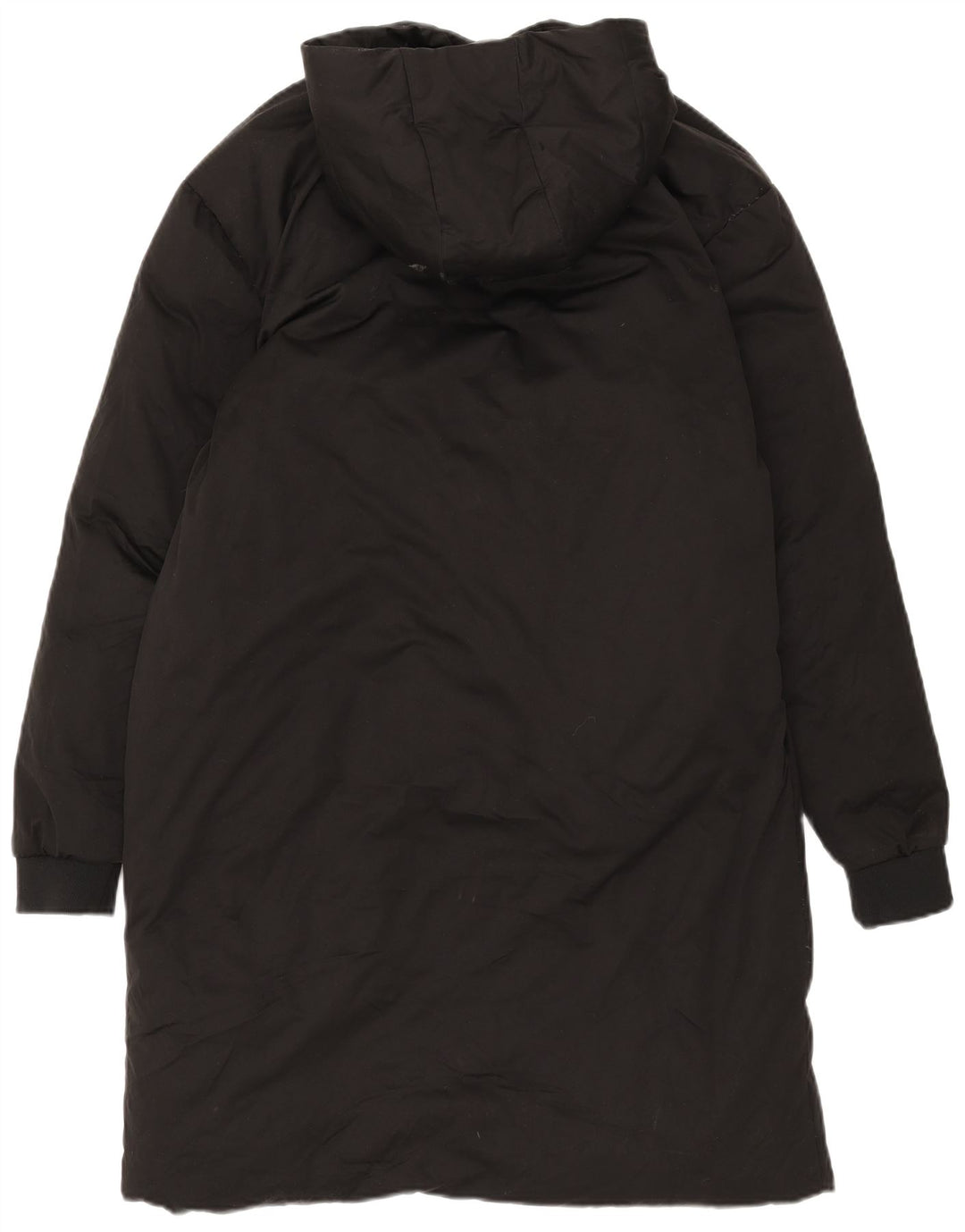 Zara Herren-Mantel mit Kapuze, gepolstert, UK 38, Mittelschwarz, Polyester