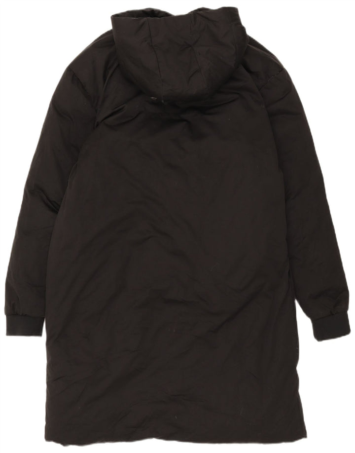 Zara Herren-Mantel mit Kapuze, gepolstert, UK 38, Mittelschwarz, Polyester