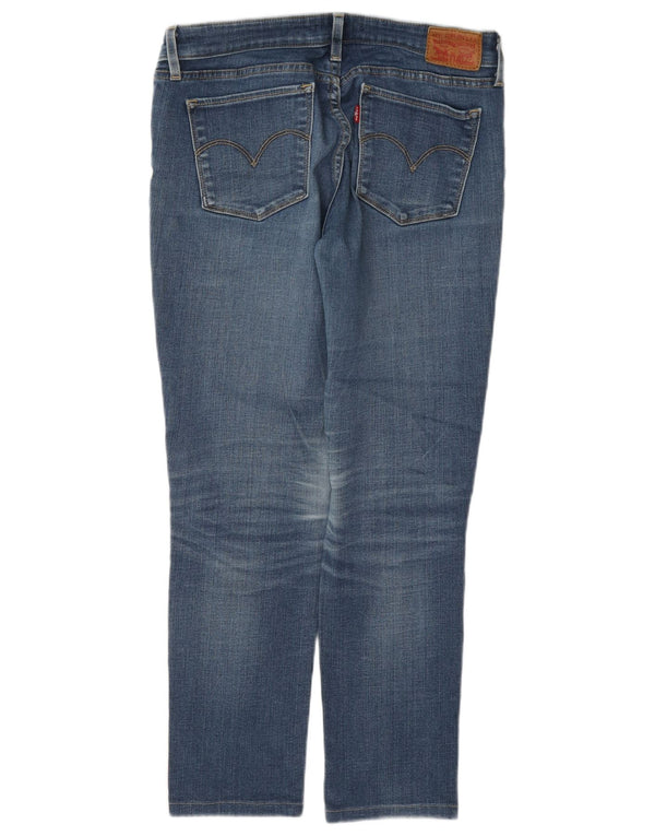 Levi's Damen 711 Skinny Jeans W29 L27 Blaue Baumwolle