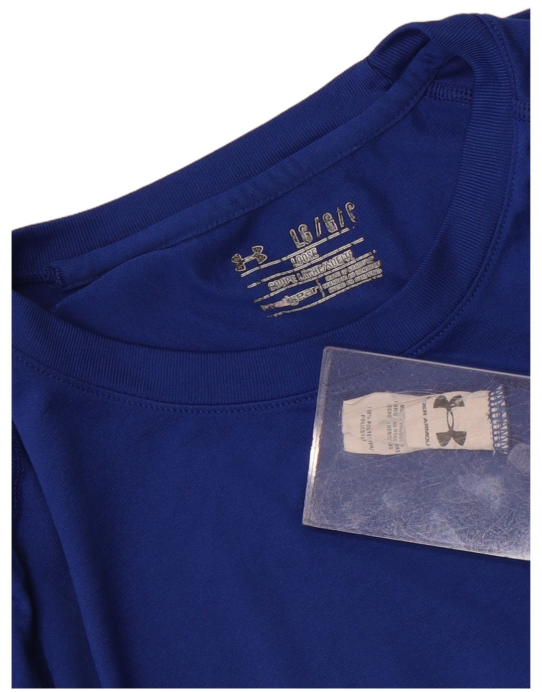 Under Armour Herren T-Shirt Top Large Blau Polyester