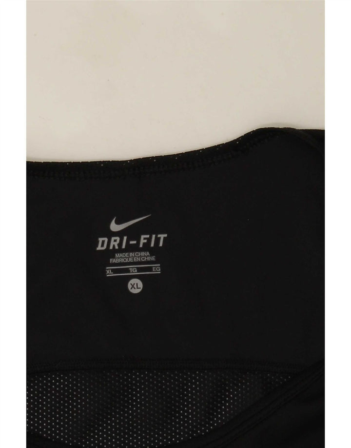 Nike Herren Dri Fit Weste Top XL Schwarz